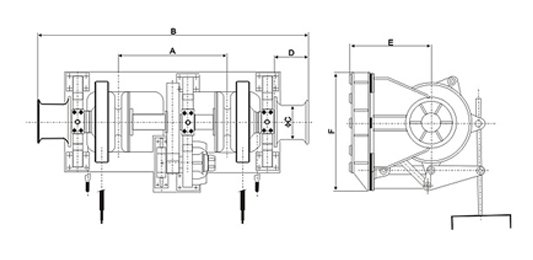 Hydraulic Combined Windlass