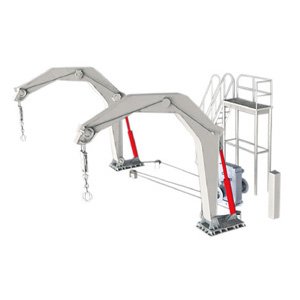 Gravity Hydraulic Type Davit