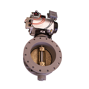 Bi Eccentric Wafer Type Electrical Butterfly Valve